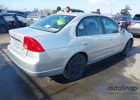 2002 Honda Civic Ex z USA, uszkodzony, nr VIN 2HGES26872H517658